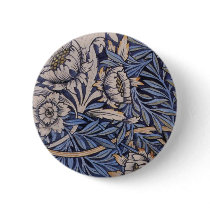 Tulip and Willow Pinback Button by MyOtherPlanet Tulip and Willow Pinback Button