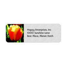Tulip Art Return Address Labels