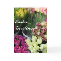 Tulip Bouquets Easter card by CaroleArt Tulip Bouquets Easter card