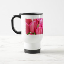 Tulip Bulbs Plastic Travel Mug