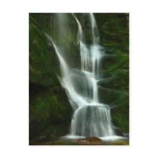 Tulip Creek Falls, Castlegar BC postcard