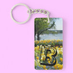 Tulip Double sided Keychain key chains
