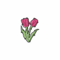 Tulip embroidered shirts by ZazzleEmbroidery Tulip embroidered shirts