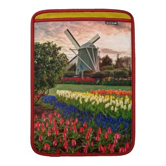 Tulip Festival Macbook Air Sleeves