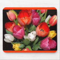 Tulip Fireworks Mouse Pad mousepads