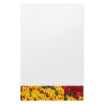 Tulip Flowers Stationery Spring Yellow Tulips