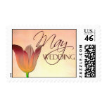 Tulip for May Wedding Stamp