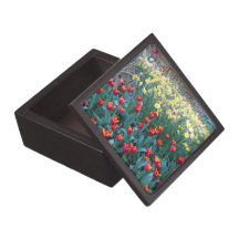 Tulip Garden Premium Keepsake Box