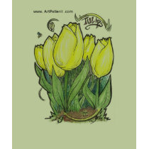 Tulip Garden Shirt by ArtPatient Tulip Garden Shirt
