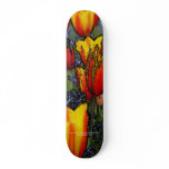 Tulip Garden Custom Skateboard