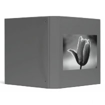 Tulip In Chalk & Charcoal Avery Binder