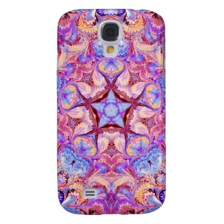 Tulip Kaleidoscope Design Samsung Galaxy s4 Case