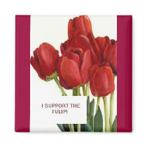 Tulip magnets by KristinaTannery Tulip magnets