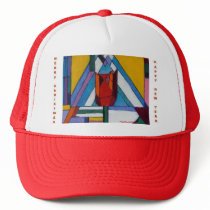 Tulip Merry Christmas & A Happy New Year! Trucker Hat