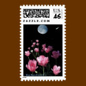 "TULIP MOON" Postage Stamps