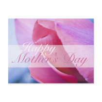 Tulip Mother's Day - Customized postcards