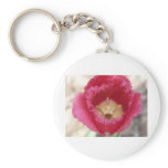 tulip,pink fringe tulip keychains