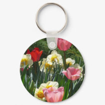 tulip,pink tulip and daffodil keychains by pinkypetals tulip,pink tulip and daffodil keychains
