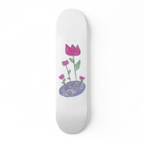 tulip planet skate board decks