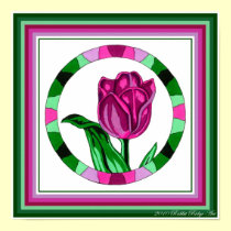 Tulip Print posters