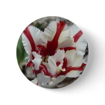 tulip,red and white fringe buttons