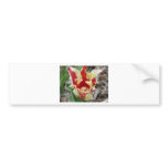 tulip,red and yellow fringe bumper stickers