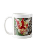 tulip,red and yellow fringe mugs