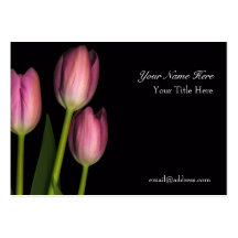 Tulip Reflection Business Card... - Customized