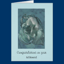 Tulip Retirement Card cards