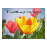 Tulip Spring Joy Earth Day Greeting Cards