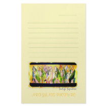 Tulip Square LETTER Stationery