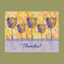 Tulip Thanks! postcards