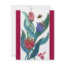 tulips003 invitations