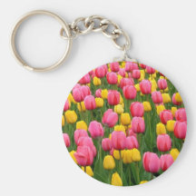Tulips 1 Keychain