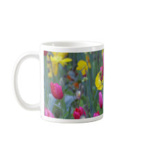 Tulips and Poppies mugs