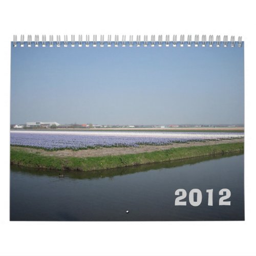 Tulips and windmills 2012 wall calendar