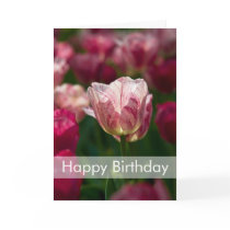 Tulips Birthday Card | Geburtstagskarte Tulpen