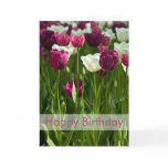Tulips Birthday Card | Geburtstagskarte Tulpen