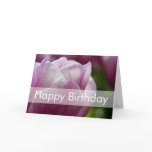 Tulips Birthday Card | Geburtstagskarte Tulpen