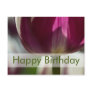 Tulips Birthday Postcard | Geburtstagskarte Tulpen