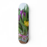 Tulips Bouqet Custom Skate Board