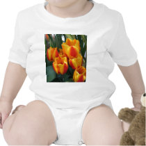 Tulips, bright orange! t-shirts