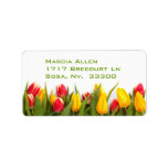 Tulips Custom Address Labels