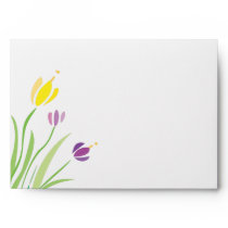 Tulips envelopes