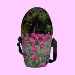 Tulips & Forget-me-nots Mini Messenger Bag messenger bags