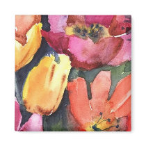 tulips from Amsterdam magnets