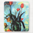 'Tulips in a Vase' mousepad