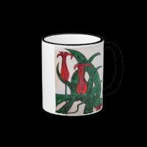 Tulips in red Mug mugs