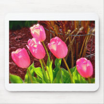 Tulips in the Wind Mousepad