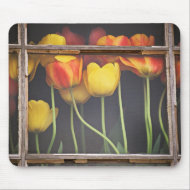 Tulips in the Window mousepad